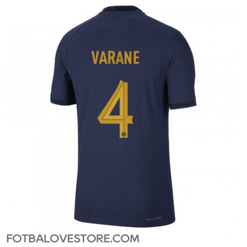 Francie Raphael Varane #4 Domácí Dres MS 2022 Krátkým Rukávem